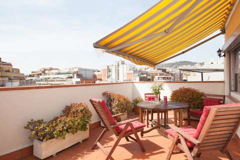 Barcellona appartamenti- Terrazza - Appartamento Sant Pau 1