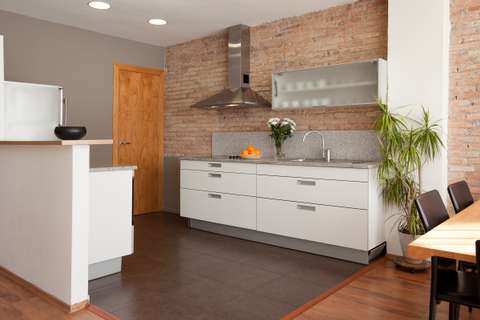 Apartments barcelona - kitchen of the apartment Sant Pau 3