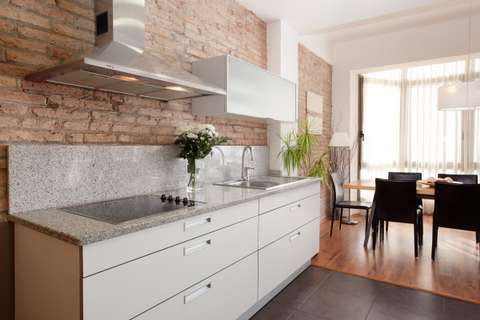 Apartments barcelona - kitchen of the apartment Sant Pau 3