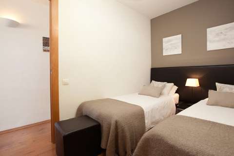Apartments barcelona - bedroom of the apartment Sant Pau 3