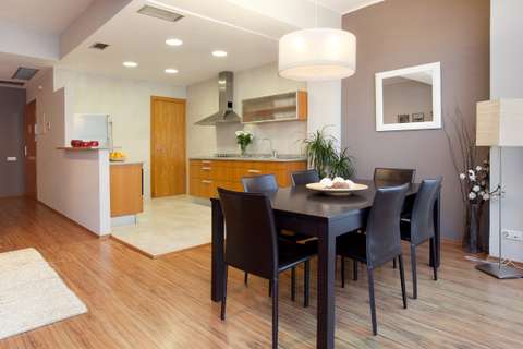 Apartments barcelona - kitchen of the apartment Sant Pau 4