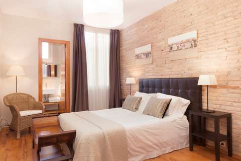 Apartments in Barcelona - Bedroom of Sant Pau 5 apartment